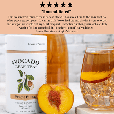  Avocado Leaf Tea Peach Blend by Avocado Tea Co. Avocado Tea Co. Perfumarie