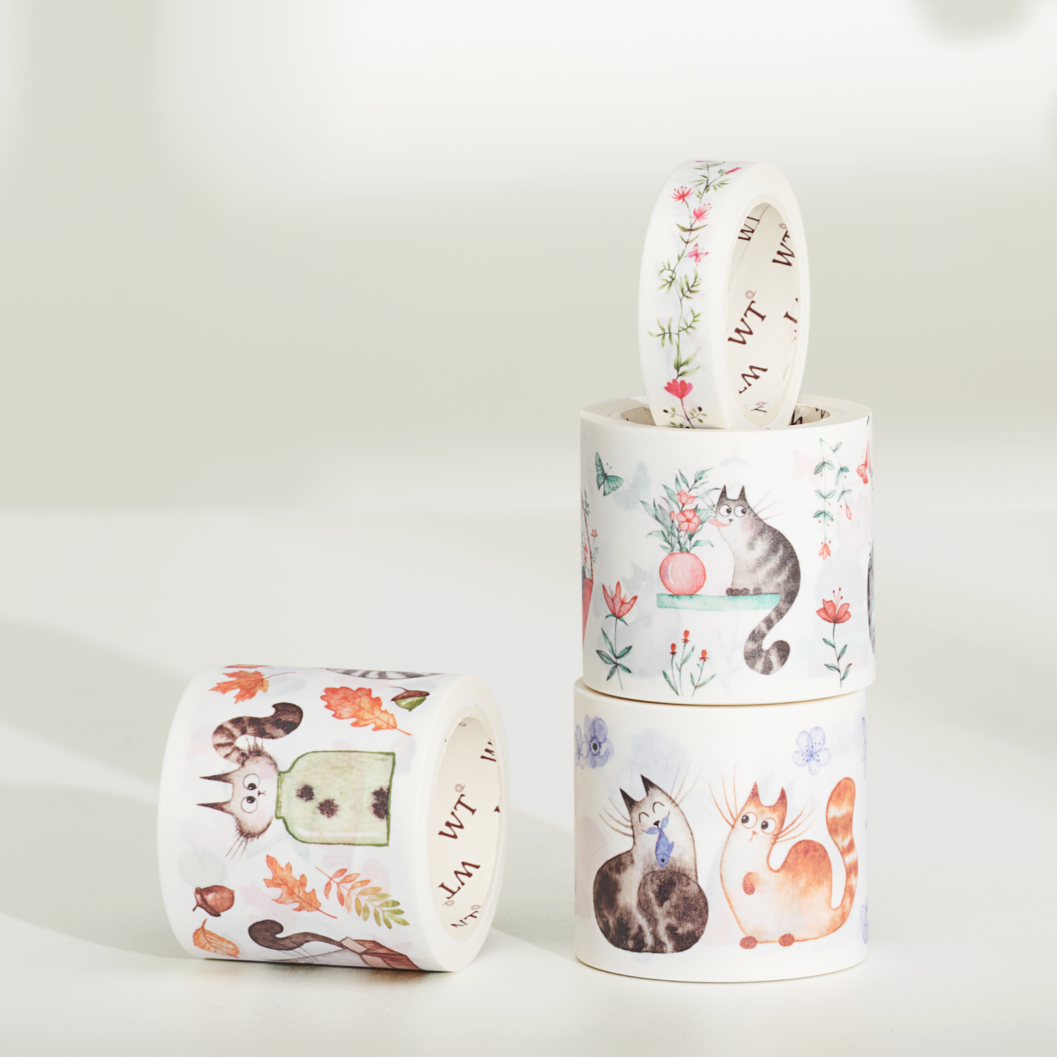  Chonky Cat Washi Tape Sticker Set by The Washi Tape Shop The Washi Tape Shop Perfumarie