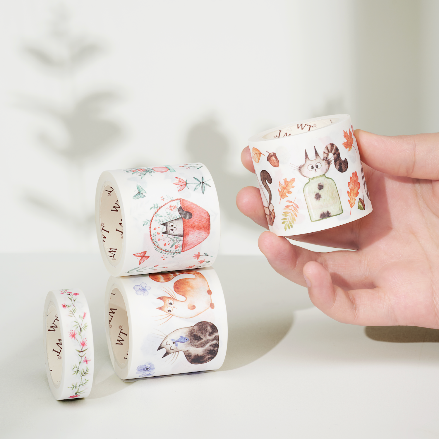  Chonky Cat Washi Tape Sticker Set by The Washi Tape Shop The Washi Tape Shop Perfumarie