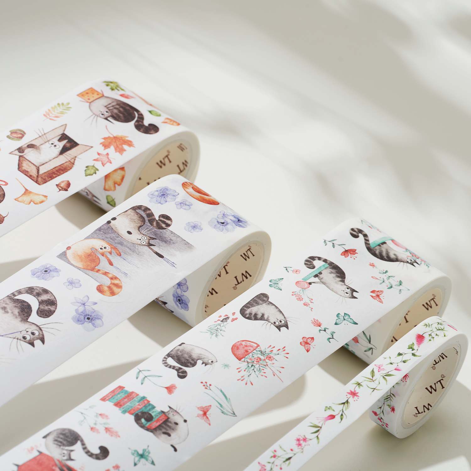  Chonky Cat Washi Tape Sticker Set by The Washi Tape Shop The Washi Tape Shop Perfumarie