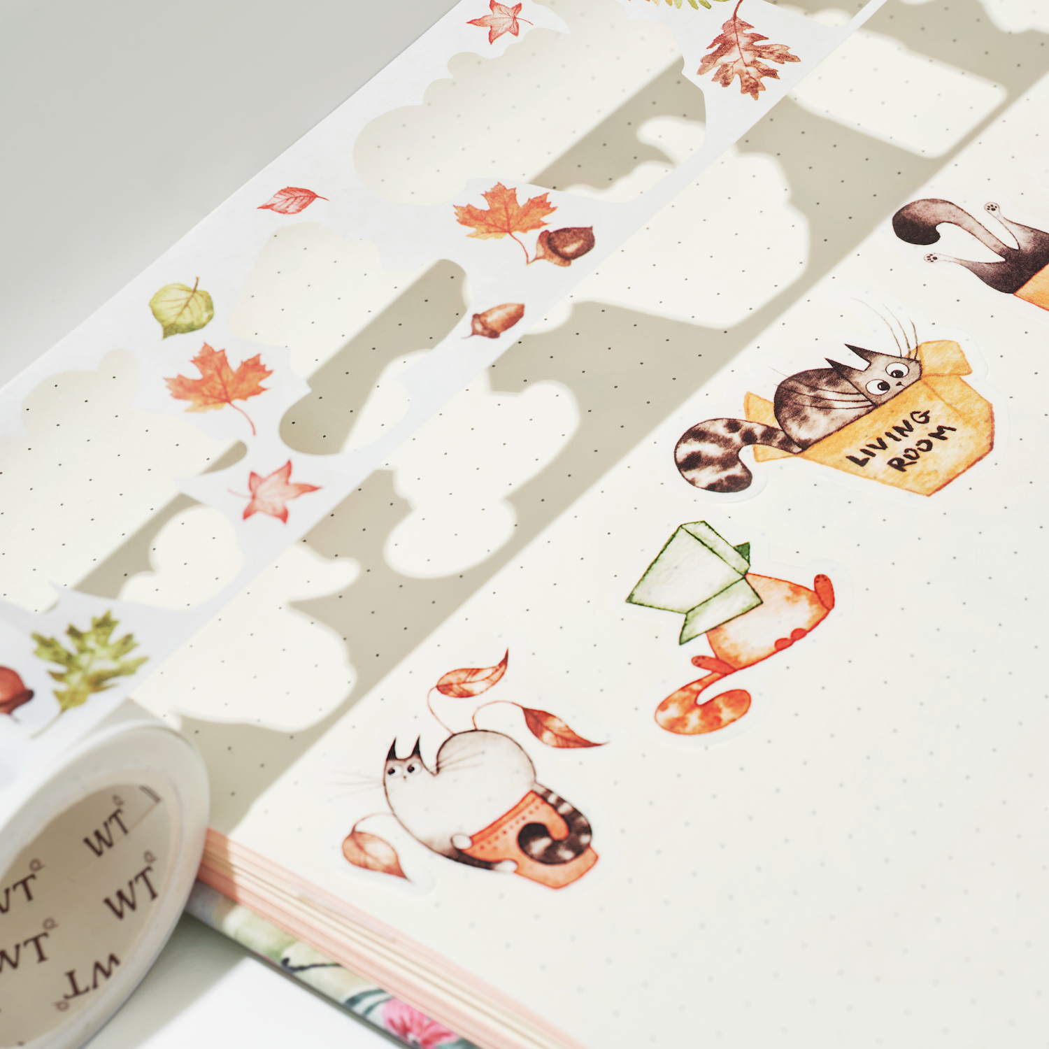  Chonky Cat Washi Tape Sticker Set by The Washi Tape Shop The Washi Tape Shop Perfumarie