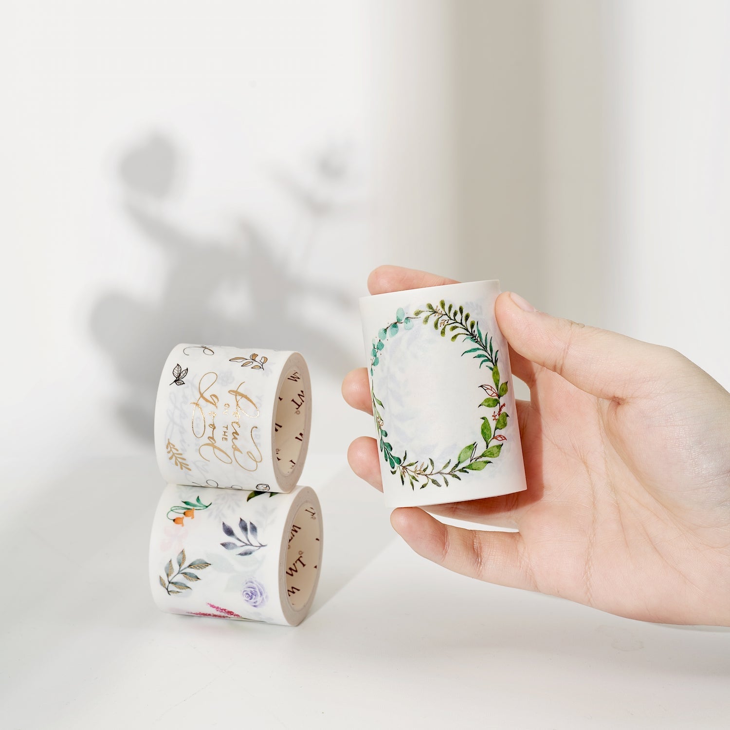  Delicate Floral Wreaths Washi Tape Sticker Set by The Washi Tape Shop The Washi Tape Shop Perfumarie