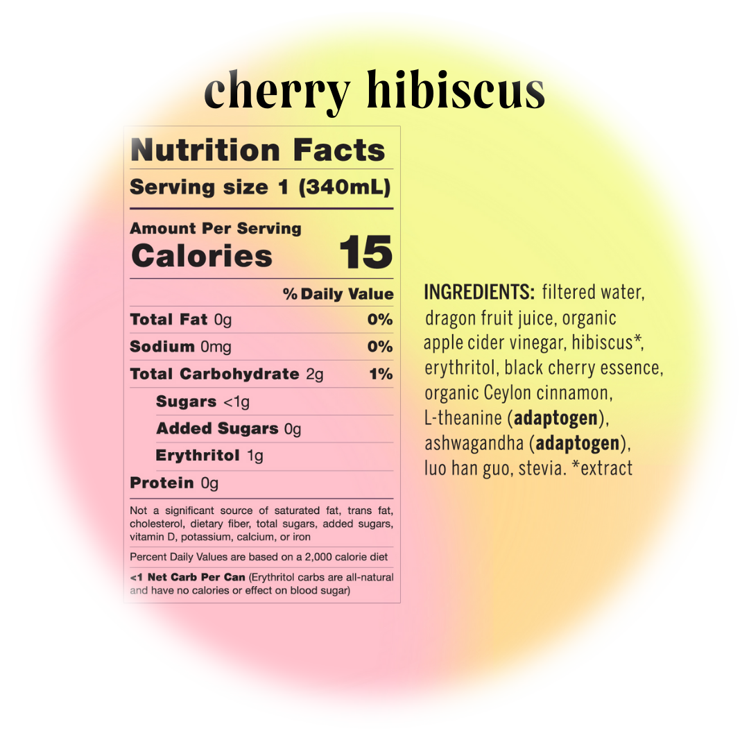  cherry hibiscus 12-pack (sparkling) by Moment | Drink Your Meditation Moment | Drink Your Meditation Perfumarie