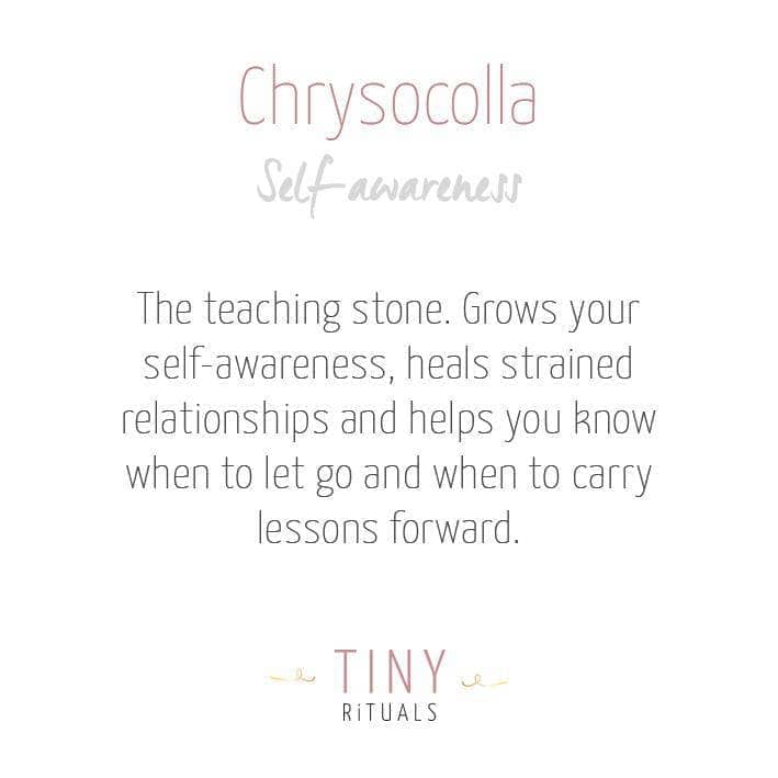  Chrysocolla Sphere by Tiny Rituals Tiny Rituals Perfumarie