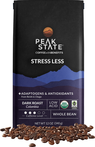  STRESS LESS Dark Roast by Peak State Coffee Peak State Coffee Perfumarie