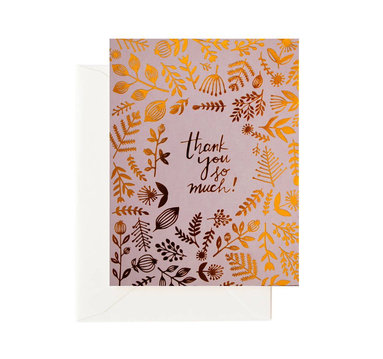  Copper Foil Thank You by Forage Paper Co. Forage Paper Co. Perfumarie