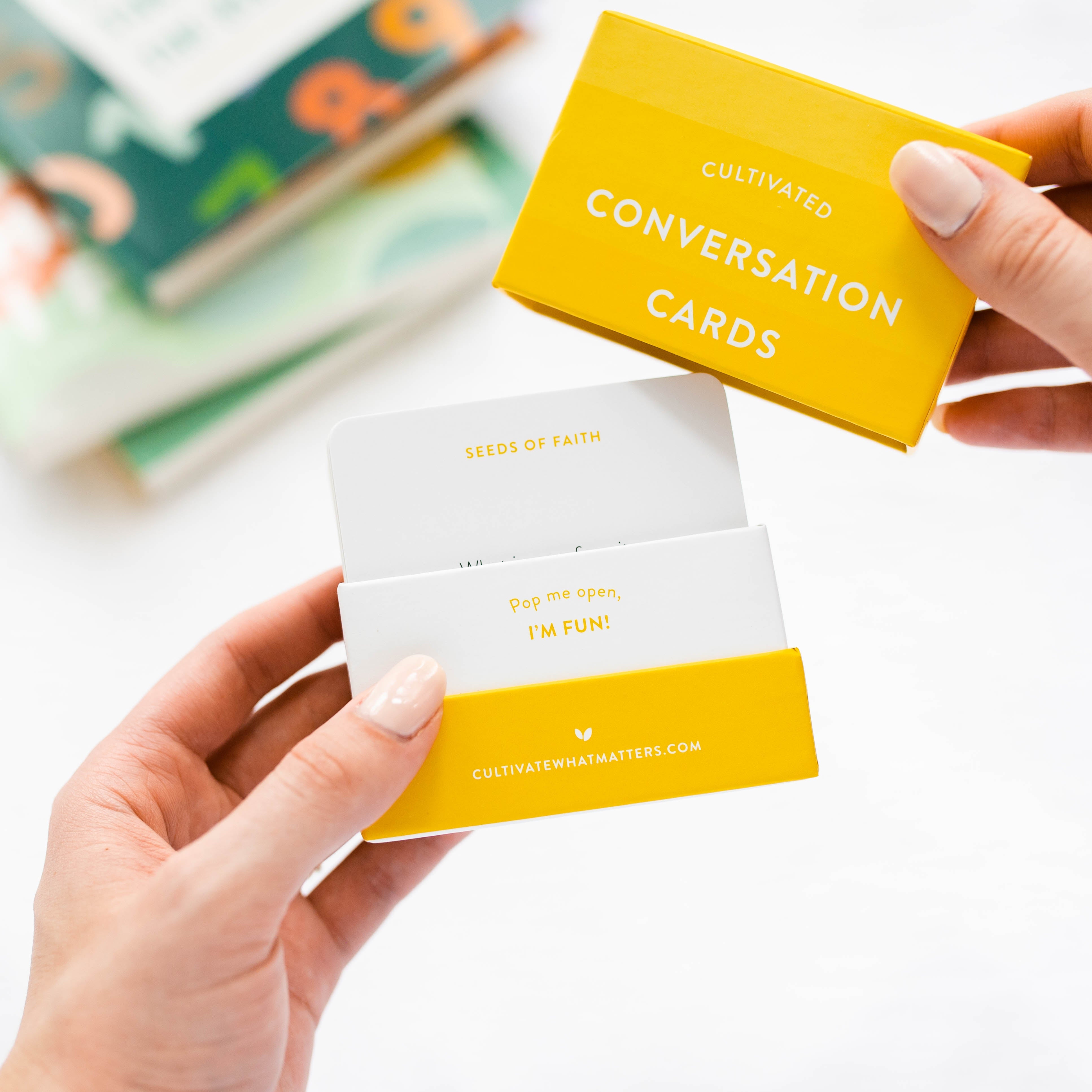  Faith & Kids Conversation Card Deck by Cultivate Cultivate Perfumarie