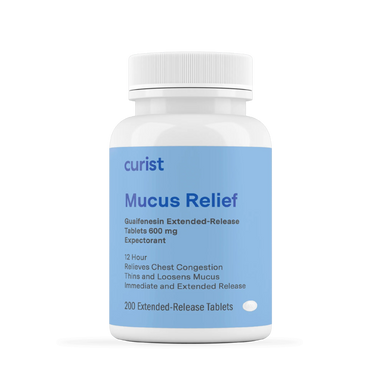  Mucus Relief (guaifenesin 600 mg), 200 Ct by Curist Curist Perfumarie