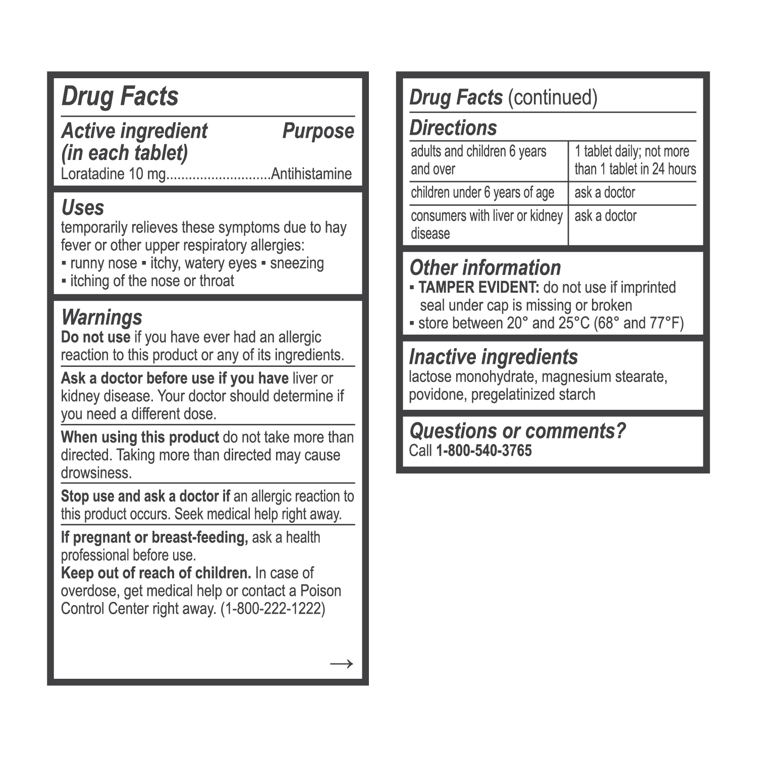  Claritin Generic (loratadine 10 mg) Curist Perfumarie