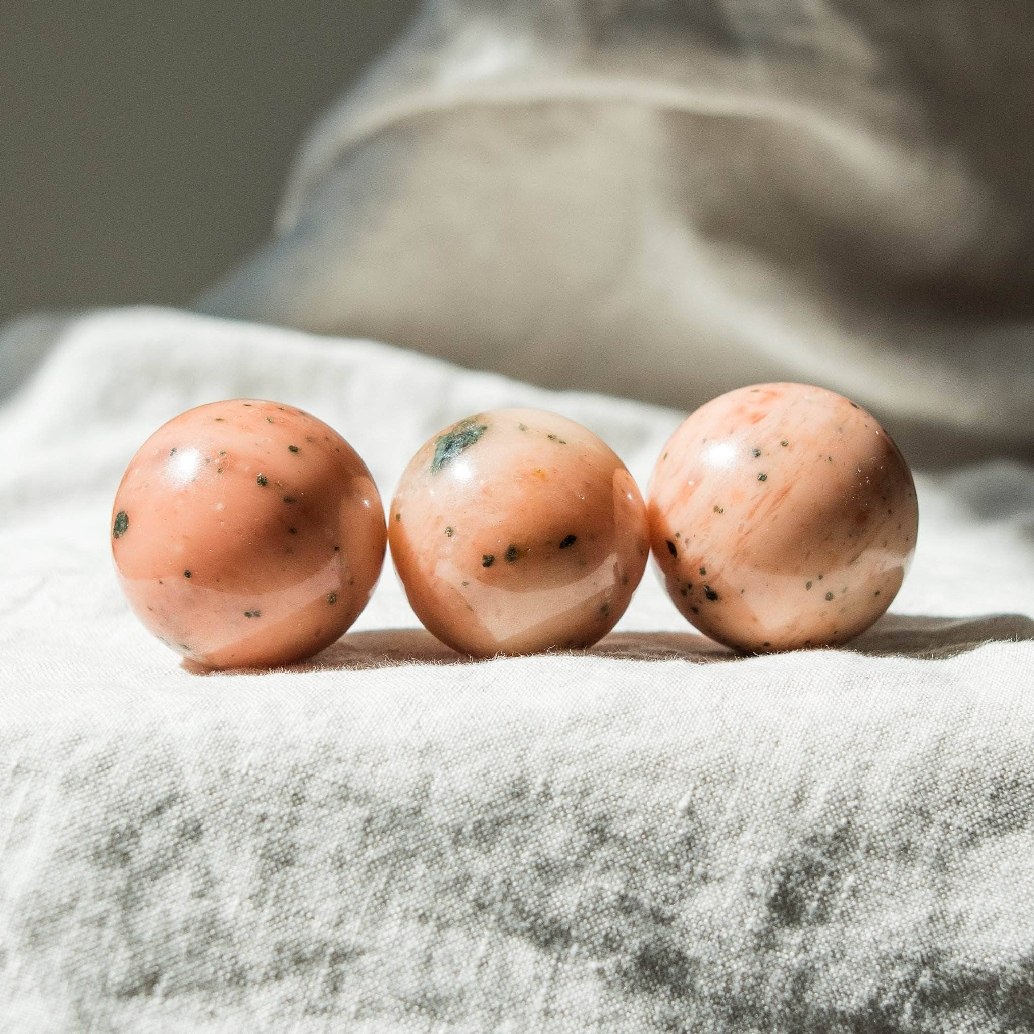  Orange Calcite Sphere by Tiny Rituals Tiny Rituals Perfumarie