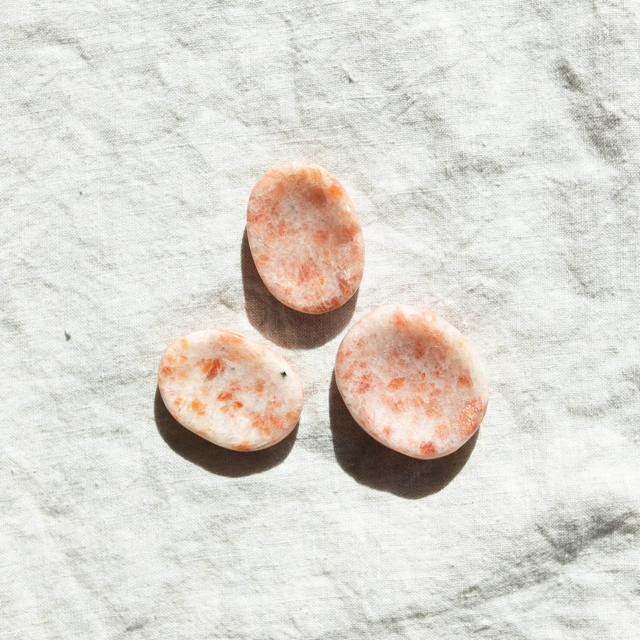  Sunstone Worry Stone by Tiny Rituals Tiny Rituals Perfumarie