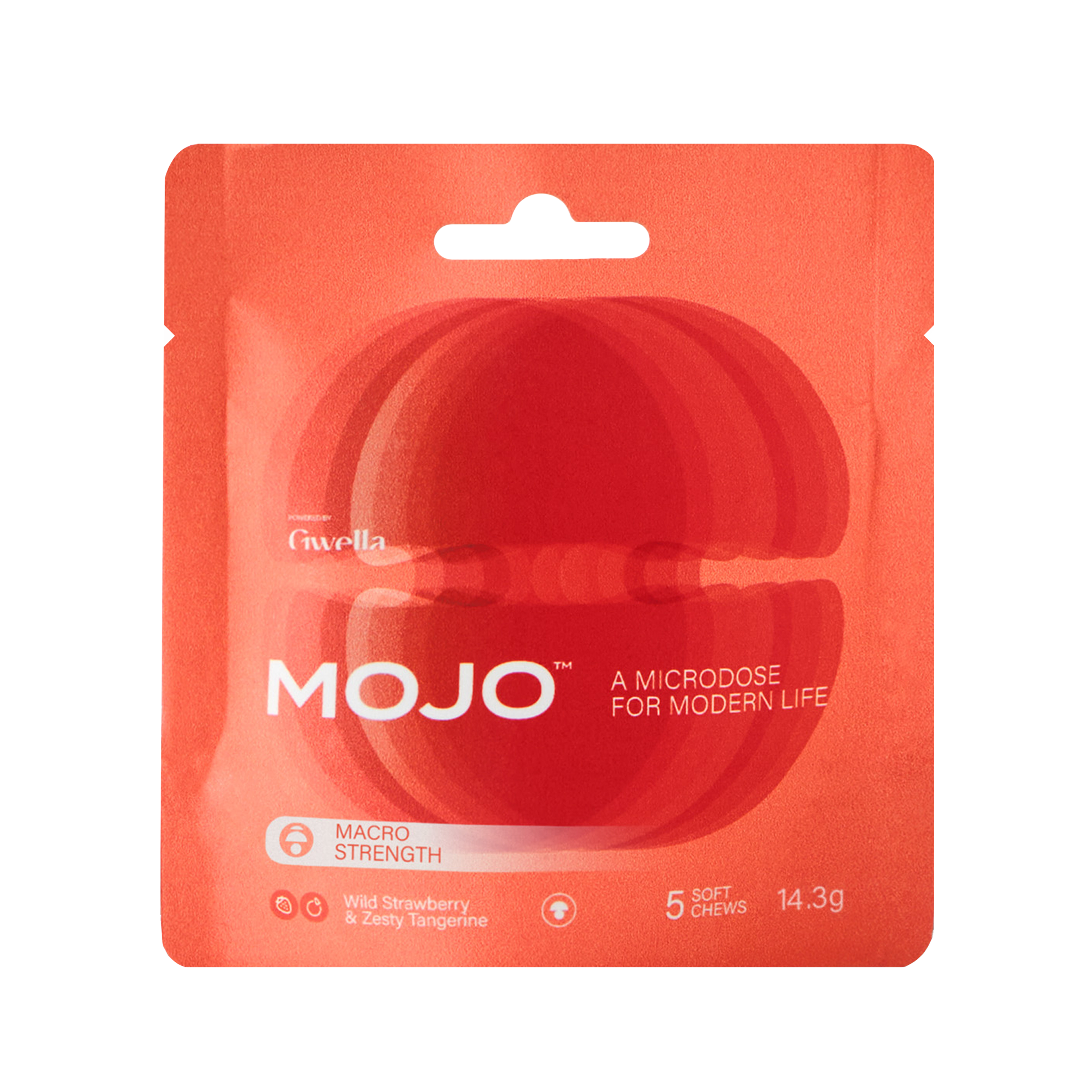  Extra Strength Brain Boost Gummies - Strawberry Tangerine by Mojo | Mushroom Dosed Gummies Mojo | Mushroom Dosed Gummies Perfumarie