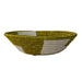  12" Large Olive Geo Round Basket by Kazi Goods - Wholesale Kazi Goods - Wholesale Perfumarie