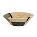  10" Medium Opal Gray Geo Round Basket by Kazi Goods - Wholesale Kazi Goods - Wholesale Perfumarie