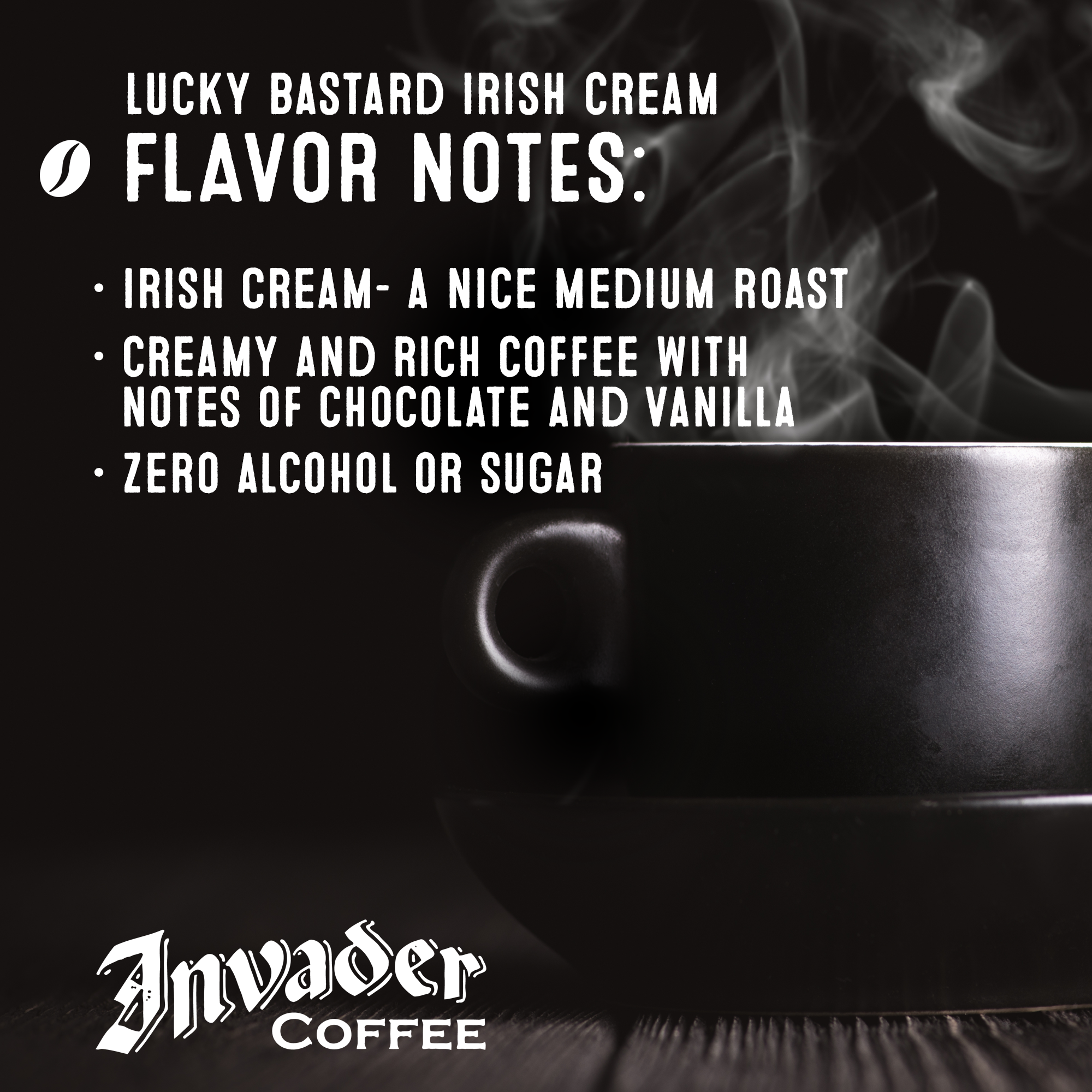  Lucky Bastard Irish Cream Blend-Limited Edition by Invader Coffee Invader Coffee Perfumarie