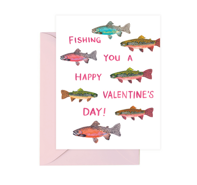  Fishing Valentine's Day by Forage Paper Co. Forage Paper Co. Perfumarie