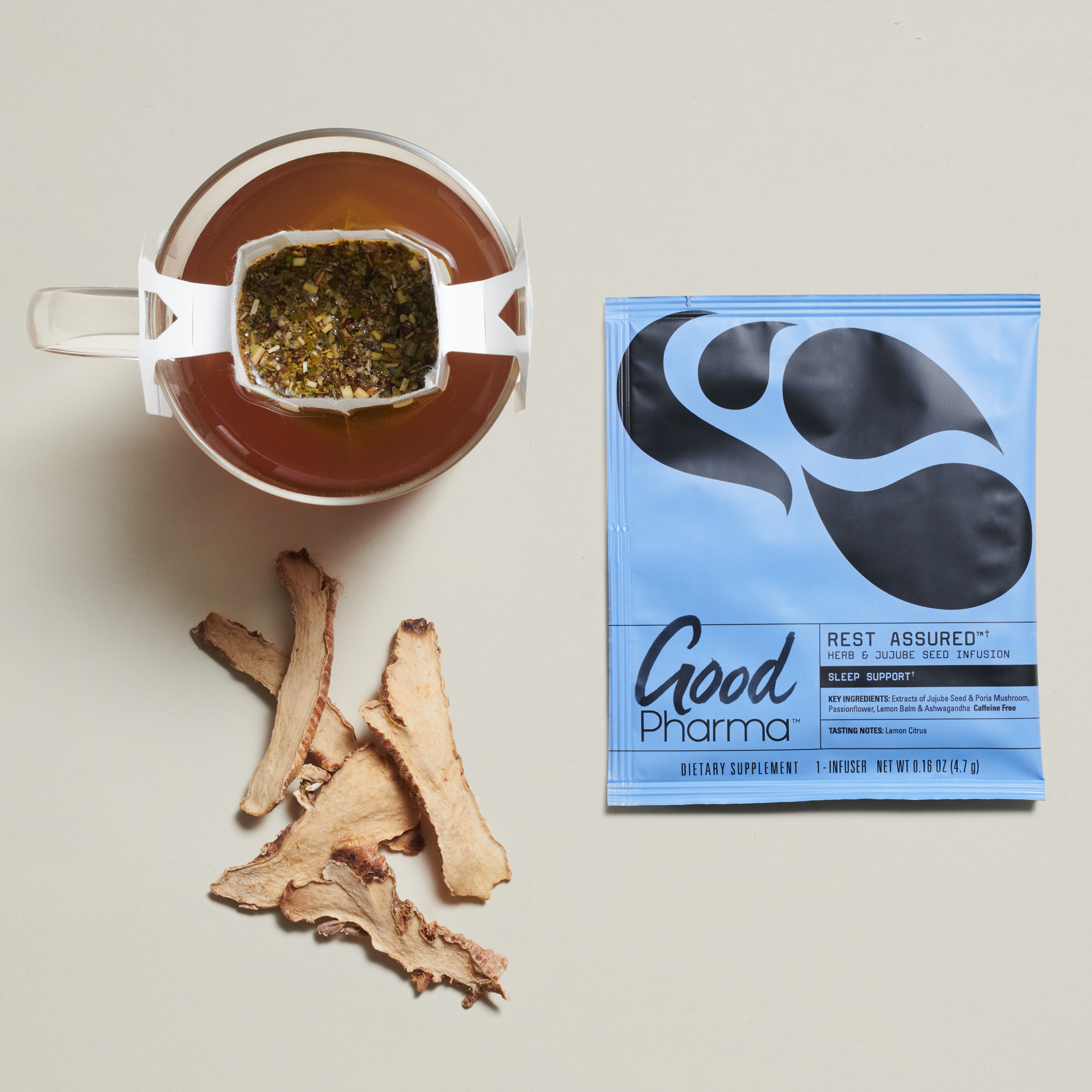  Rest Assured™ | Herb & Jujube Seed Tea for Sleep Support by Good Pharma LLC Good Pharma LLC Perfumarie