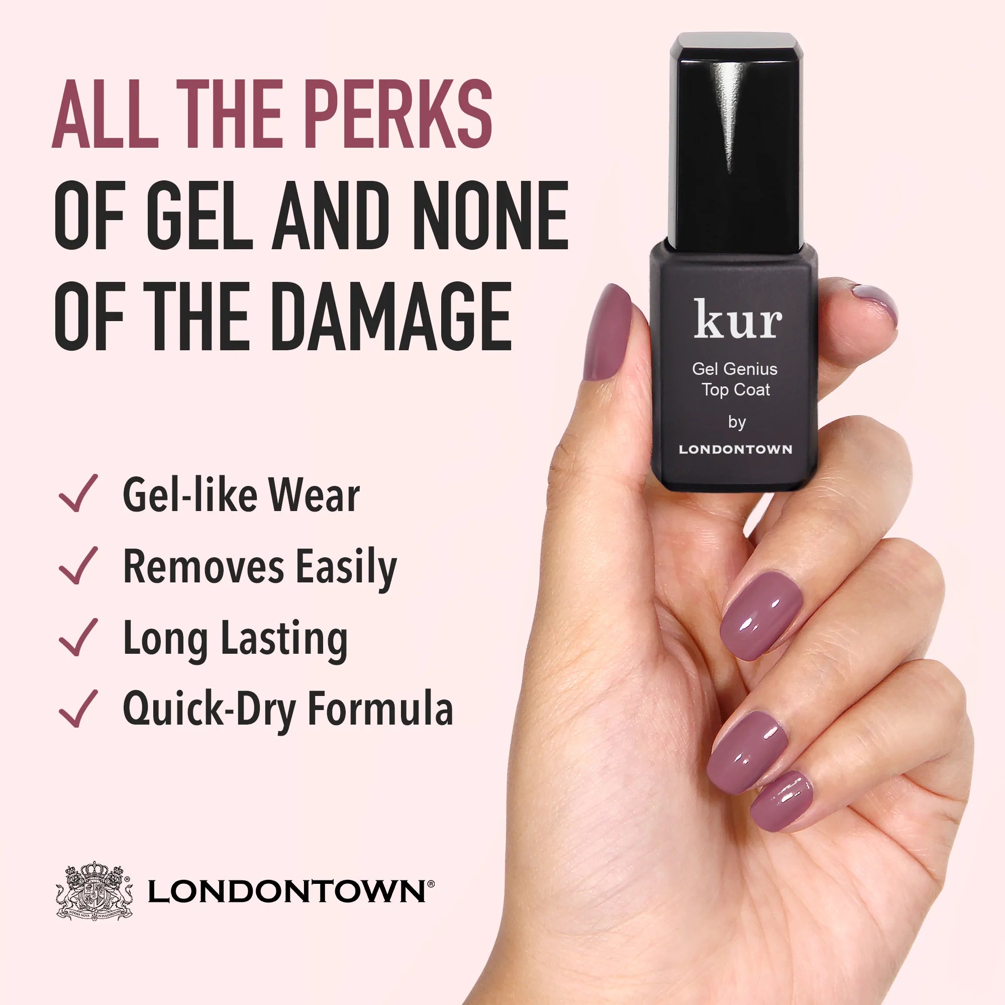  Gel Genius Top Coat by LONDONTOWN LONDONTOWN Perfumarie