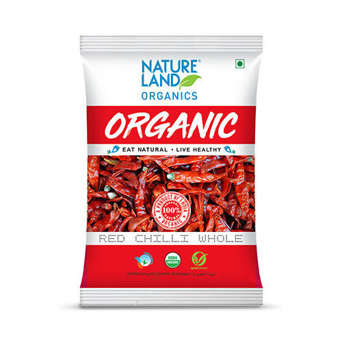  Nature Land Organics Red Chilli Whole by Distacart Distacart Perfumarie