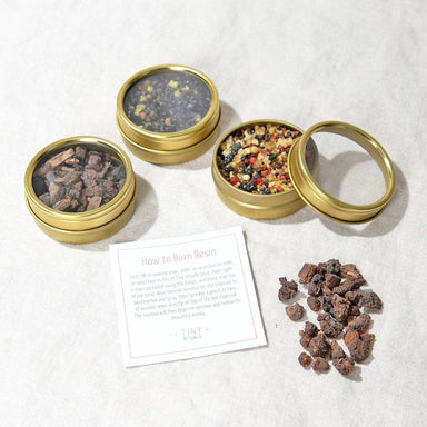  Healing Resin Incense Pack by Tiny Rituals Tiny Rituals Perfumarie