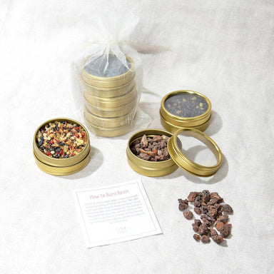  Healing Resin Incense Pack by Tiny Rituals Tiny Rituals Perfumarie