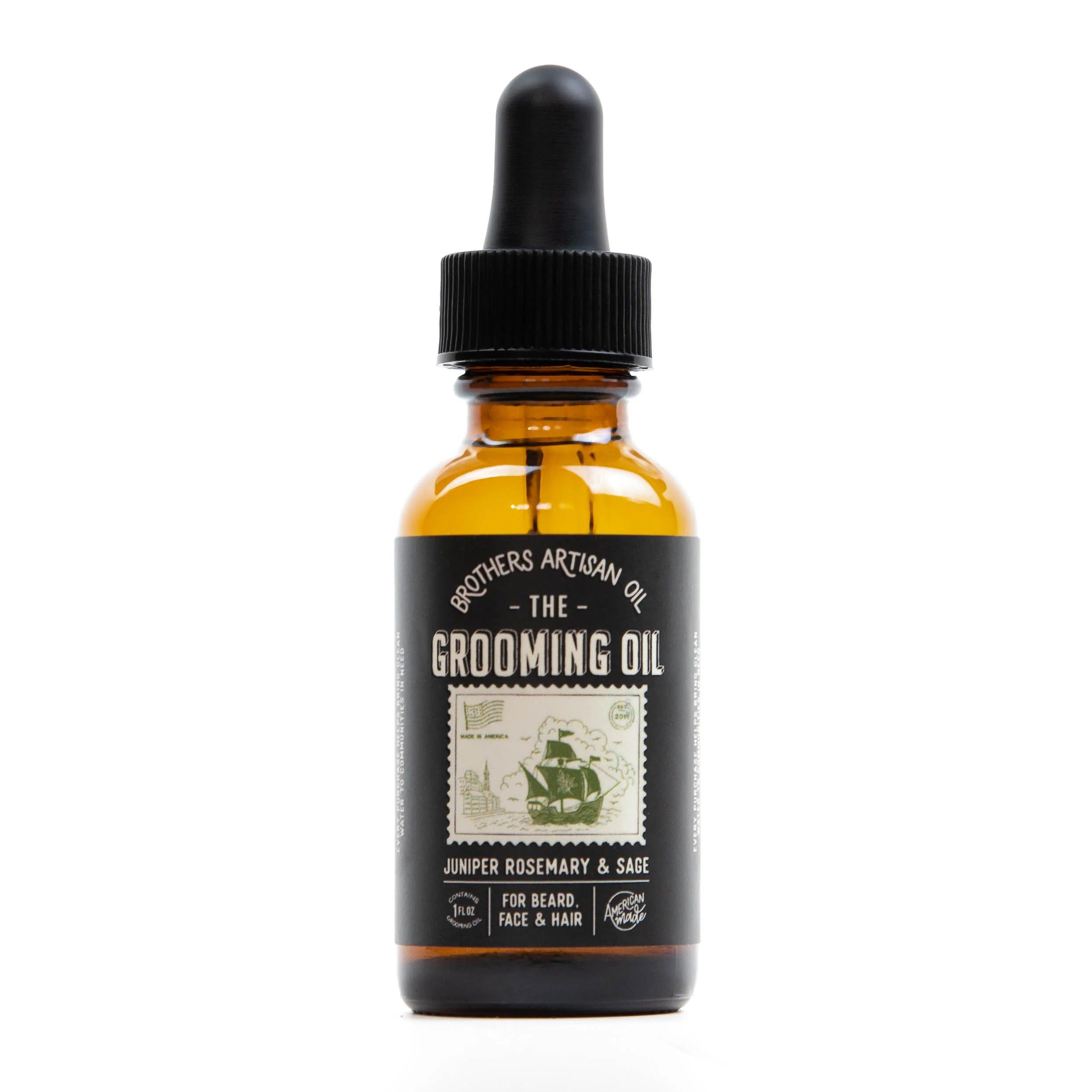  The Grooming Oil: Juniper Rosemary & Sage by Brothers Artisan Oil Brothers Artisan Oil Perfumarie