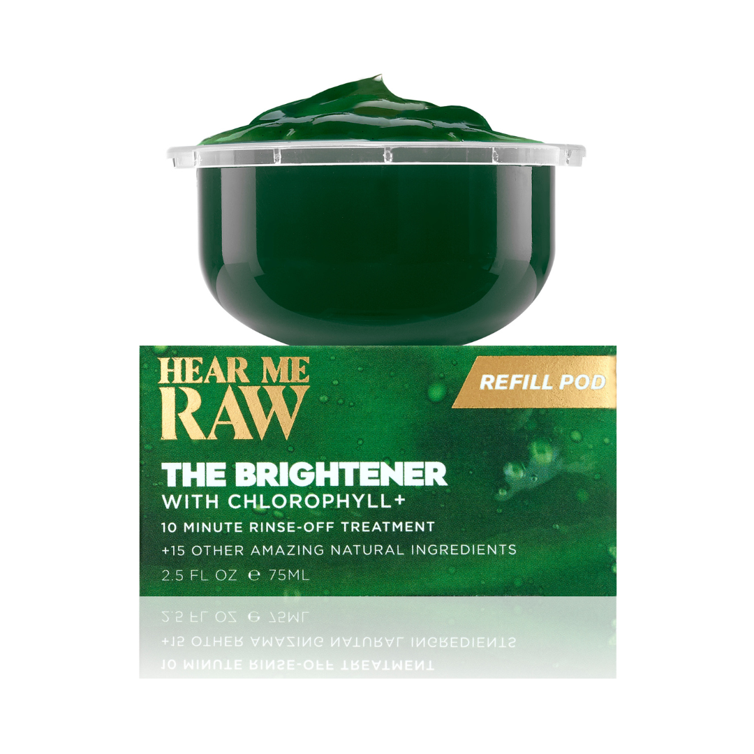 Hear Me Raw The Brightener with Chlorophyll+ Refill Pod 2.5 fl oz