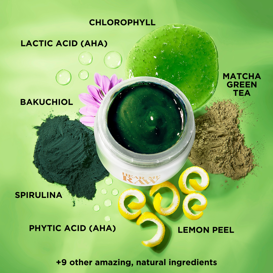  The Brightener Refill Pod - With Chlorophyll+ by Hear Me Raw Skincare Products Hear Me Raw Skincare Products Perfumarie