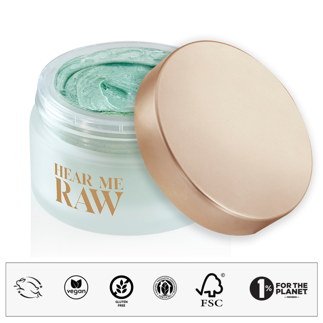  The Clarifier - with French Green Clay+ by Hear Me Raw Skincare Products Hear Me Raw Skincare Products Perfumarie