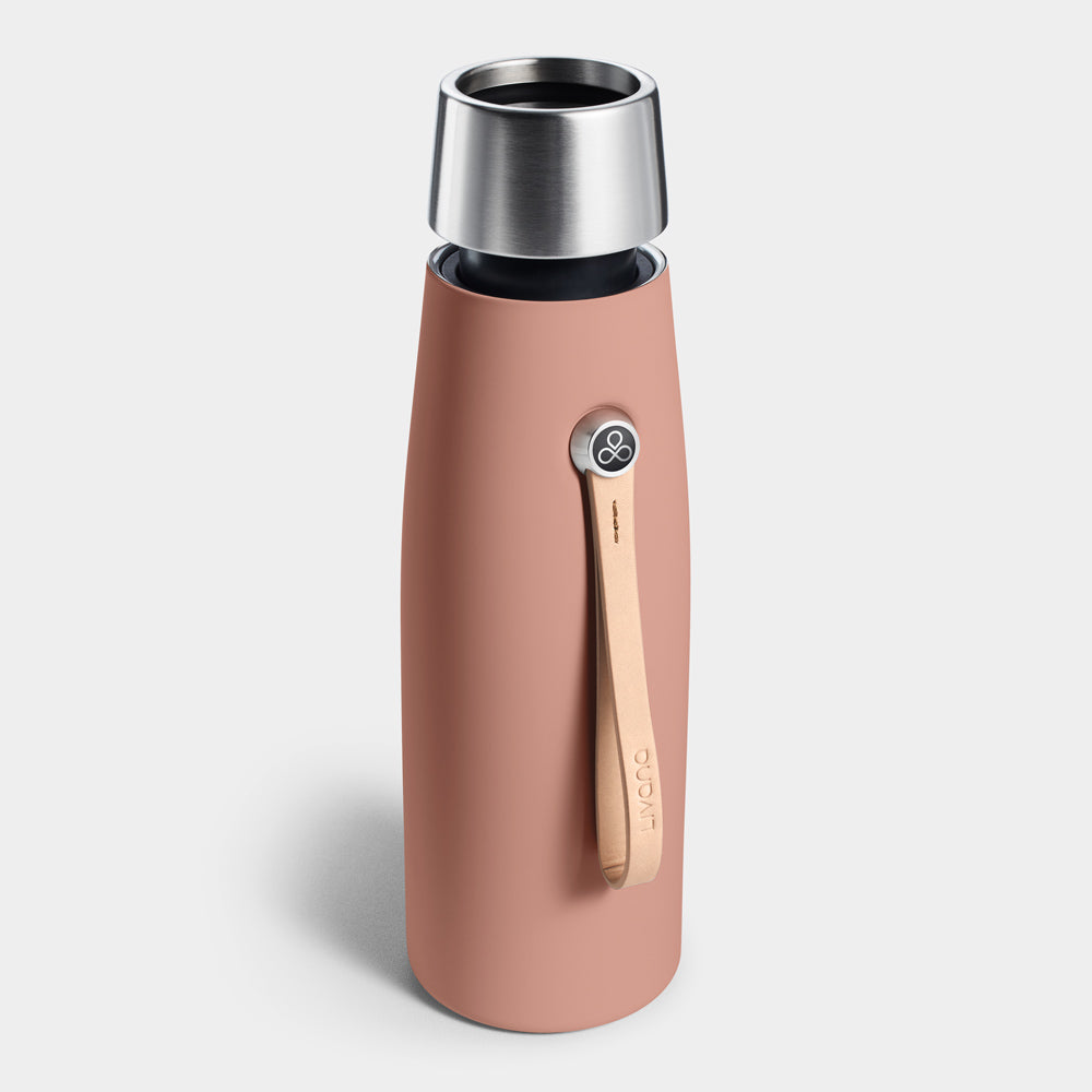  16oz Livana SilkSip Insulated Water Bottle - HydraGlow Sedona Livana Perfumarie