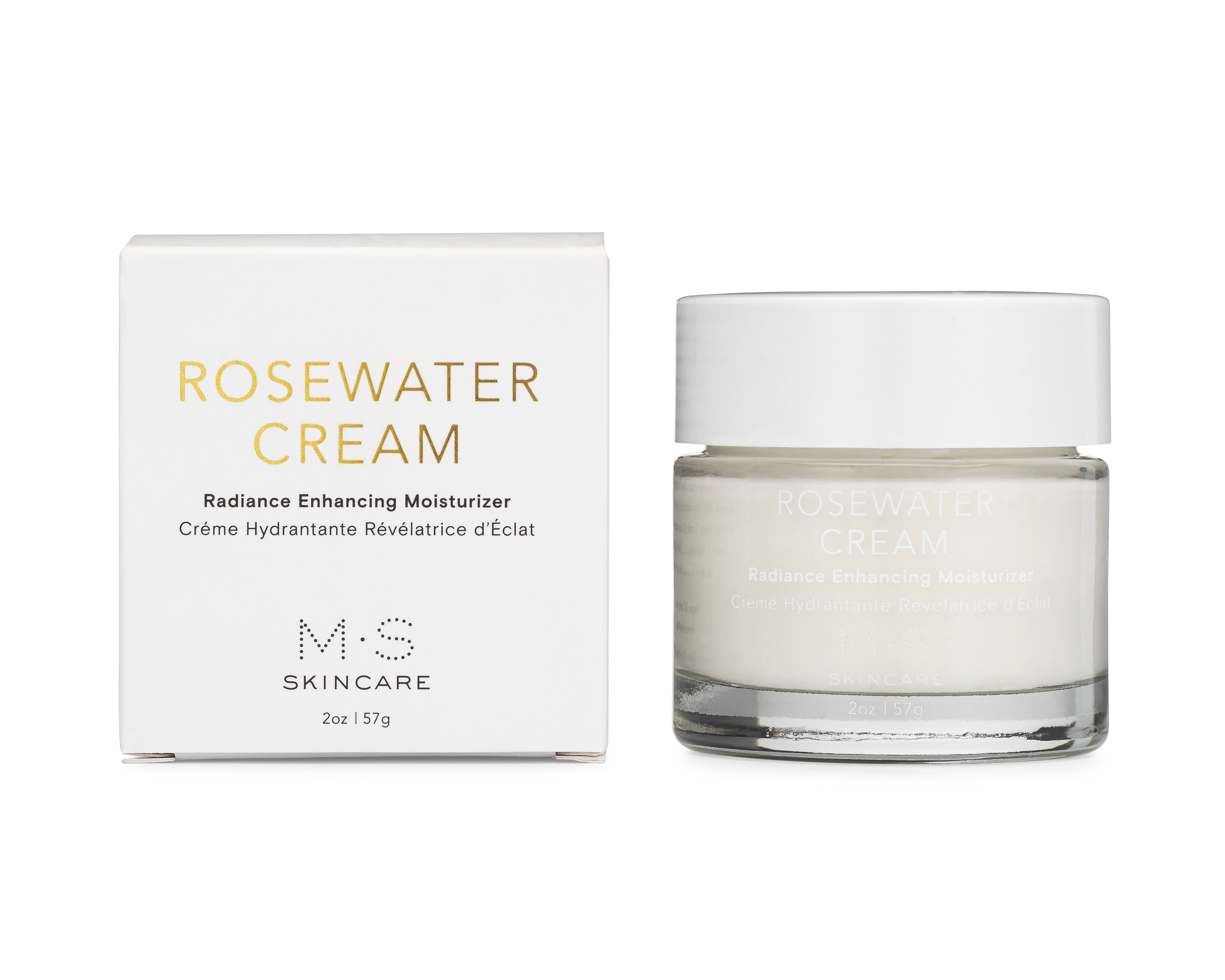  ROSEWATER CREAM | Radiance Enhancing Moisturizer Mullein and Sparrow Perfumarie