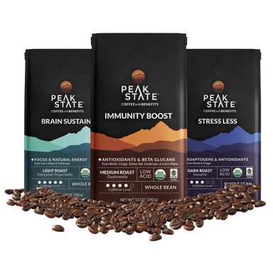  Variety Pack - Peak State Coffee-3 x 12 oz bags by Peak State Coffee Peak State Coffee Perfumarie