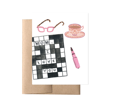 Mom Crossword by Forage Paper Co. Forage Paper Co. Perfumarie