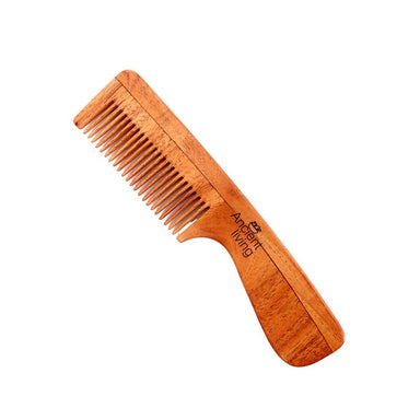  Ancient Living Neem Wood Comb With Handle by Distacart Distacart Perfumarie