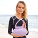  Naga Macrame Bucket Bag, in Periwinkle Purple by BrunnaCo BrunnaCo Perfumarie