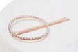  NuMe Open Circle Hair Pin - Rose Gold by NuMe NuMe Perfumarie