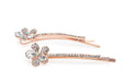  NuMe Flower Hair Pin Set of 2 - Rose Gold by NuMe NuMe Perfumarie