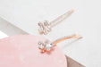  NuMe Flower Hair Pin Set of 2 - Rose Gold by NuMe NuMe Perfumarie