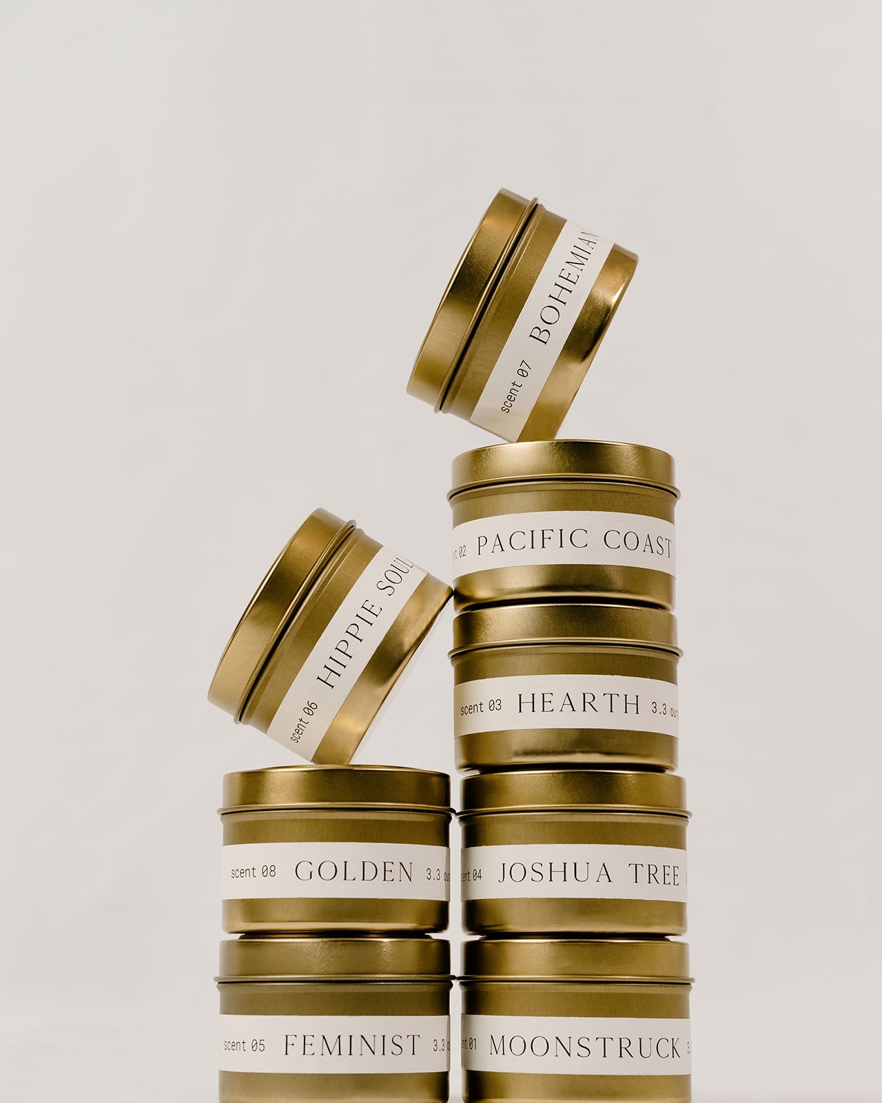  HEARTH Travel Tin Candle by Orchid + Ash Orchid + Ash Perfumarie