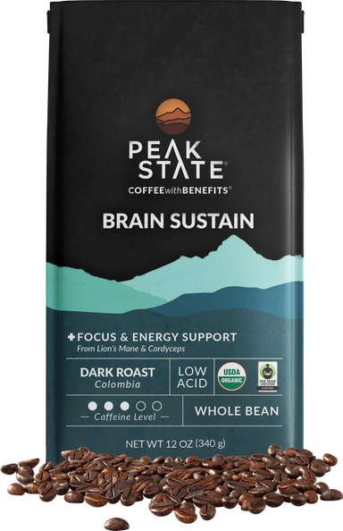  BRAIN SUSTAIN Dark Roast by Peak State Coffee Peak State Coffee Perfumarie