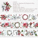  Poinsettia Wide Washi / PET Tape by The Washi Tape Shop The Washi Tape Shop Perfumarie