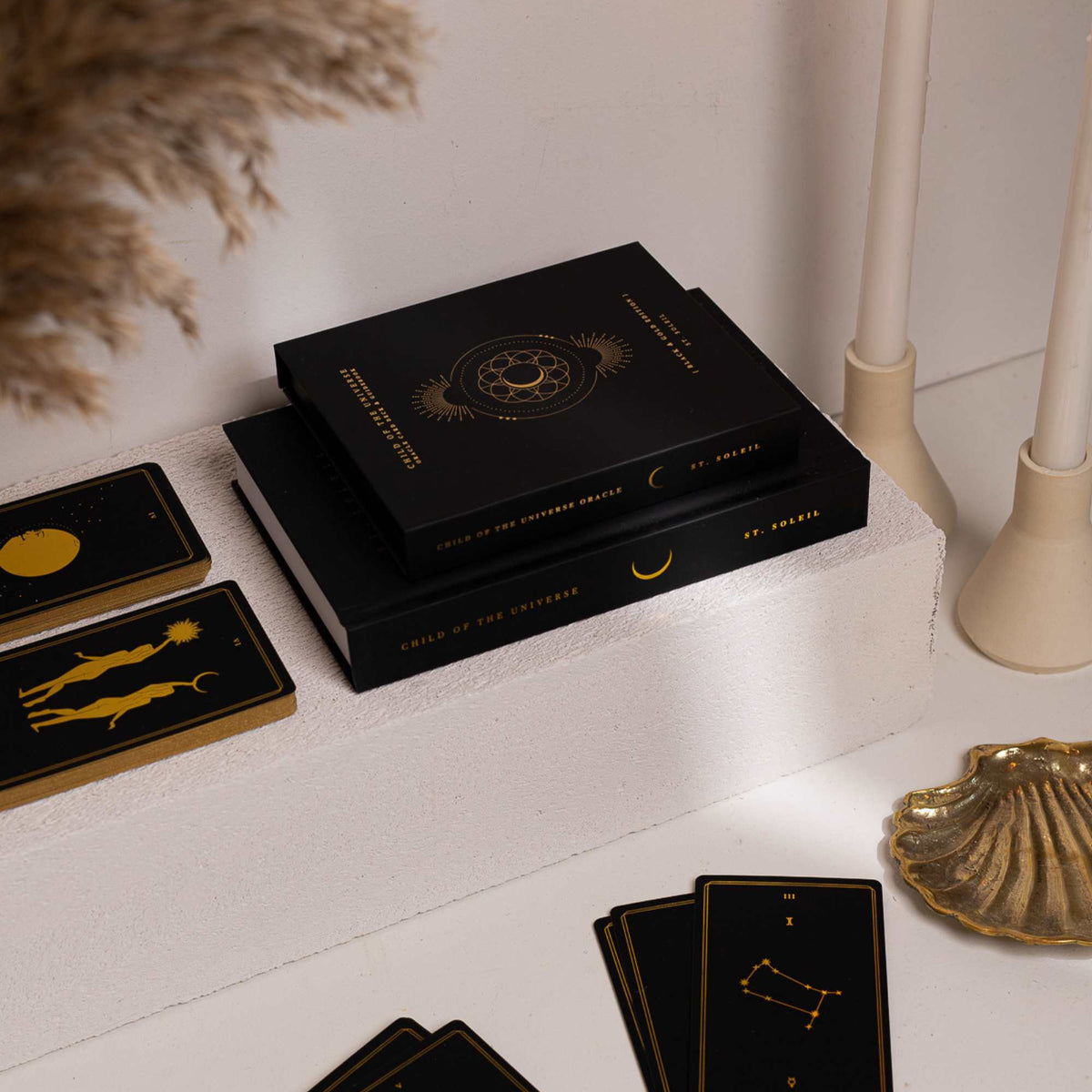 'Child Of The Universe' Gold Edition • Oracle Deck & Book by ST SOLEIL