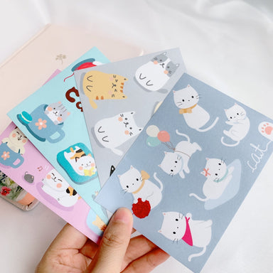  Kitties Planet Washi Paper Sticker Set by The Washi Tape Shop The Washi Tape Shop Perfumarie