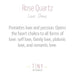  Rose Quartz Heart by Tiny Rituals Tiny Rituals Perfumarie