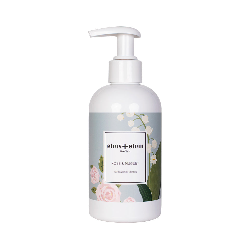  Hand & Body Lotion - Rose & Muguet by elvis+elvin elvis+elvin Perfumarie