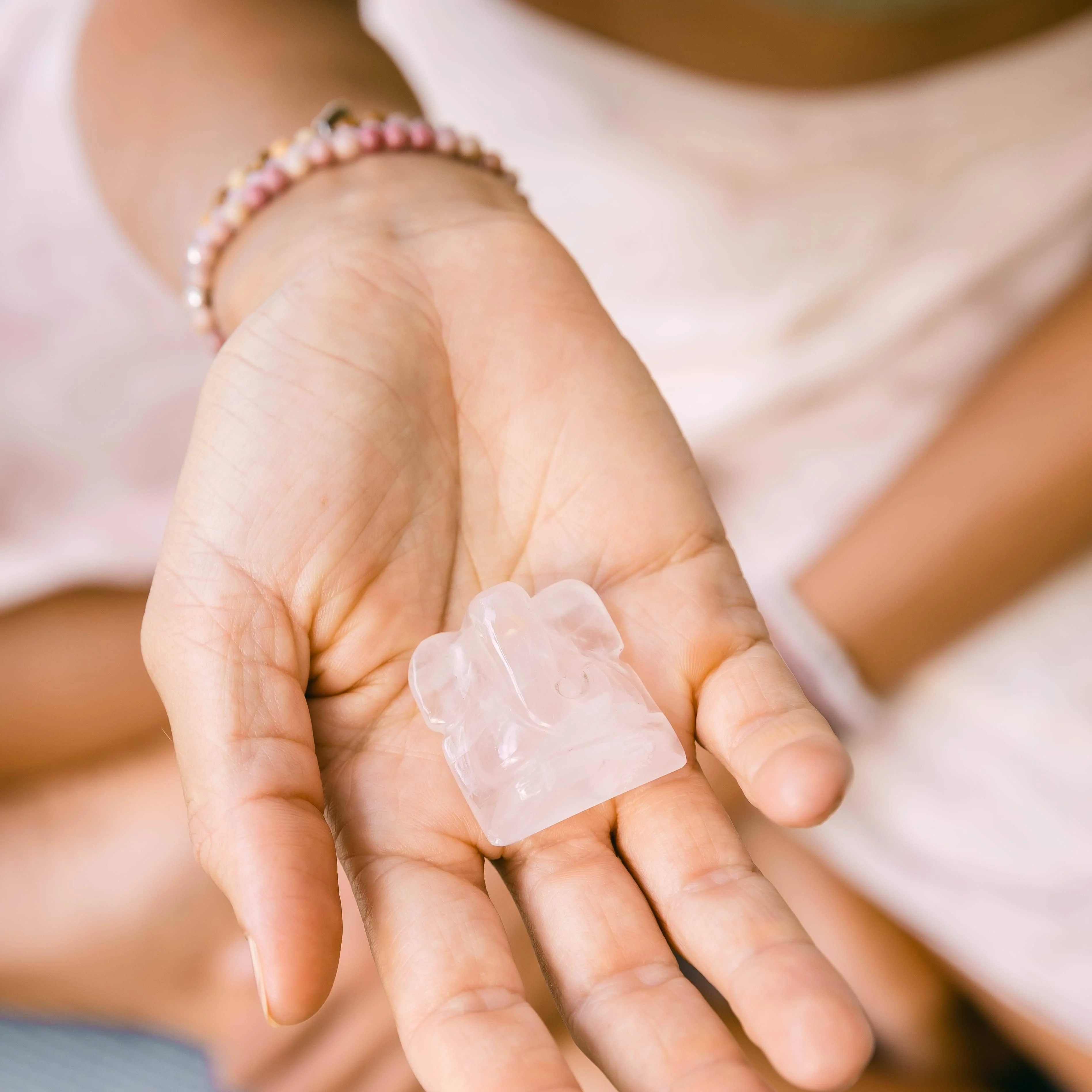  Rose Quartz Ganesh by Tiny Rituals Tiny Rituals Perfumarie