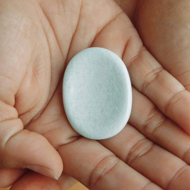  Amazonite Worry Stone by Tiny Rituals Tiny Rituals Perfumarie