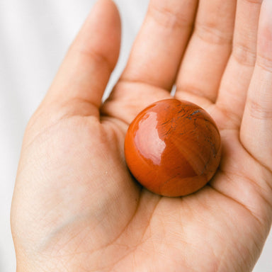  Red Jasper Sphere by Tiny Rituals Tiny Rituals Perfumarie