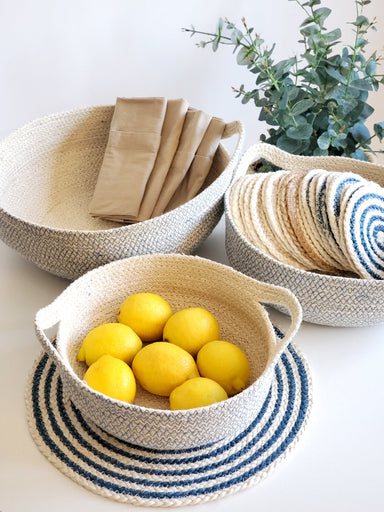  Amari Fruit Bowl - Blue by KORISSA KORISSA Perfumarie