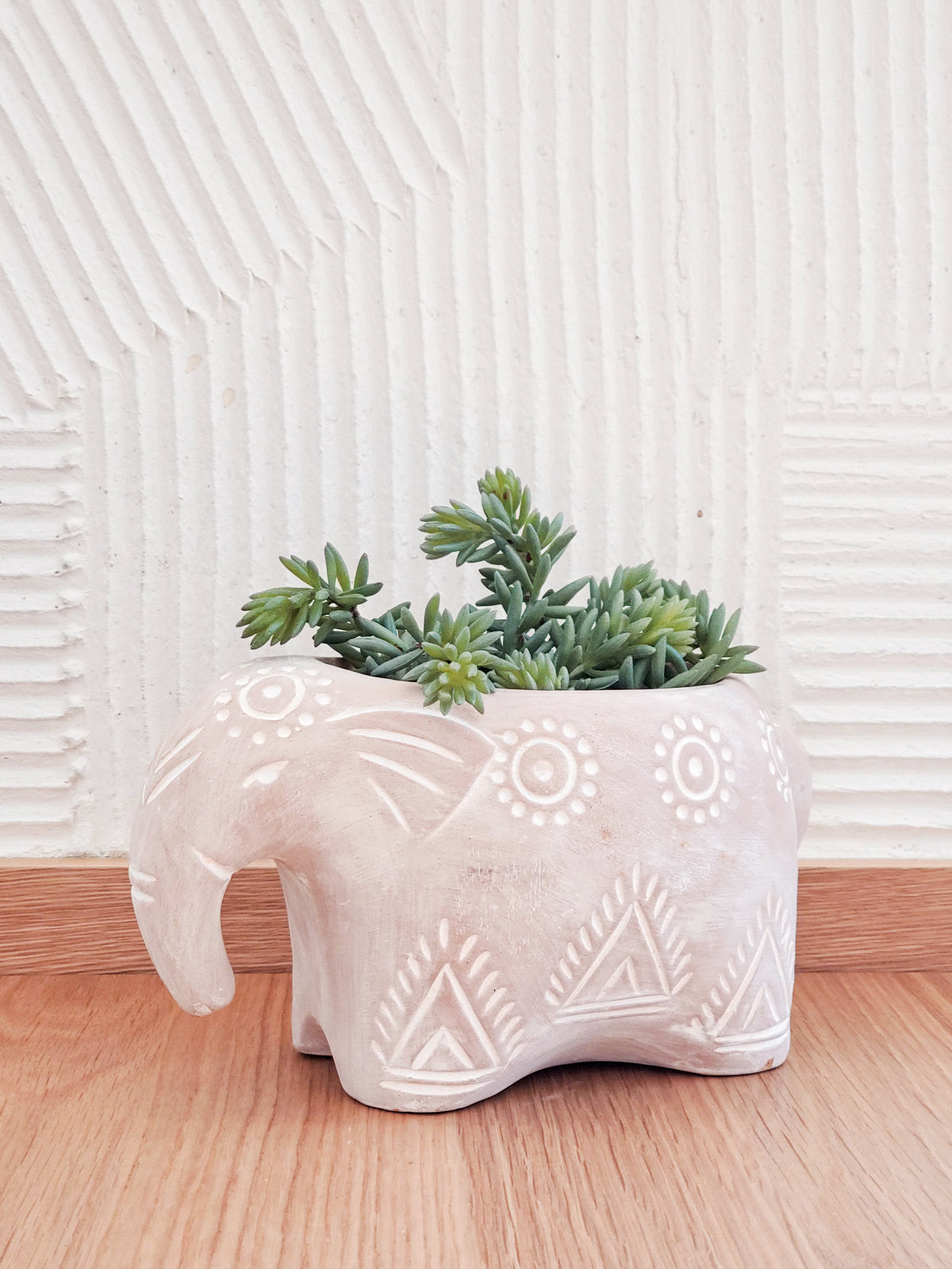  Terracotta Pot - Folk Elephant by KORISSA KORISSA Perfumarie